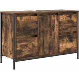 Ormarić za umivaonik s ladicama dimljeni hrast 90x34,5x60 cm | shoptok.hr