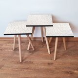 Hanah home 3Shp221 - white whitegrey nesting table (3 pieces) | ePonuda.com