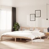  Okvir kreveta bez madraca 200 x 200 cm od masivnog drva | shoptok.hr