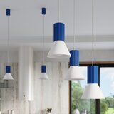 Sollux Modra kovinska viseča svetilka ø 14 cm Niru – | Shoptok.si