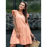 Mayflies Dress-TW-SK-2113.17P-Peach | Shoptok.si