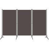 Sobna pregrada s 3 panela antracit 260 x 180 cm | shoptok.hr