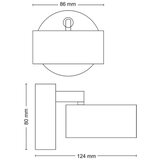 Philips LED spot BRACIA LED/5,5W/230V crna | Eponuda.com