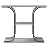vidaXL Sivi hrast sonoma 101 x 35 x 80.5 cm Konstruirano drvo | shoptok.hr