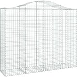  Lučne gabionske košare 7 kom 200x50x160/180cm pocinčano željezo | shoptok.hr