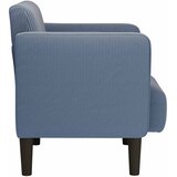  Fotelja na razvlačenje s naslonima za ruke plava 54 cm | shoptok.hr