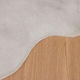  Faux Rabbit Fur Rug Olite Bež 80 x 120 cm Poliester | shoptok.hr