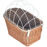 košara za bicikle za pse sa zaštitnom rešetkom - D 56 x Š 36 x V 50 cm