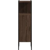  Kupaonski ormarić boja hrasta 33x33x120,5 cm konstruirano drvo | shoptok.hr