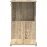  Stranska miza Sonoma hrast 40 x 35 x 60 cm Konstruiran les, (5000201776) | Shoptok.si
