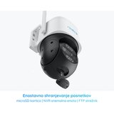 Reolink TrackMix W760 IP kamera, WiFi, dva objektiva, 4K Ultra HD, vrtenje in nagibanje, IR nočno snemanje, LED reflektorji, aplikacija, vodoodporna, dvosmerna komunikacija, bela, (21158672) | Shoptok.si