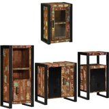 vidaXL Komplet pohištva za kopalnico 4 pcs Trden recikliran les | Shoptok.si