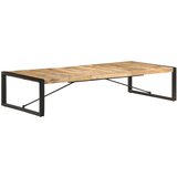  Stolić za kavu 180 x 90 x 40 cm od grubog drva manga | shoptok.hr