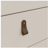 Tvilum Sivo-bež komoda 82x99x38 cm Madrid – | shoptok.hr
