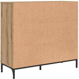  Kreveta Umjetnički hrast 89,5 x 33 x 82 cm Konstruirano drvo | Eponuda.com