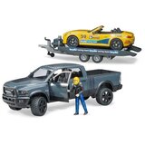 Bruder Džip RAM sa prikolicom i Auto Racing timom 02504 | ePonuda.com