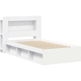  Okvir kreveta s pohranom Bijela 100 x 200 cm Konstruirano drvo | shoptok.hr