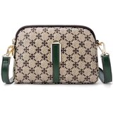 Baellerry Ročna Torbica SI-35591 - Rjava / Zelena | Shoptok.si