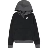 Nike Sportswear Majica 'AMPLIFY CLUB' pegasto siva / črna / bela