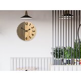  Lesena stenska ura London Black | Shoptok.si