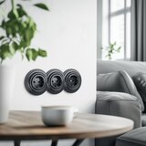  Kliklap - Trostruka retro kućna utičnica sa okvirom SCHUKO 230 V, antracit | Eponuda.com