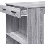  Barski stol sivi 102x70x103,5 cm od konstruiranog drva | shoptok.hr