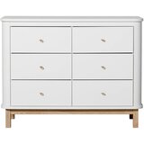 Oliver Furniture® komoda white/oak | Shoptok.si