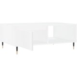  Stolić za kavu bijeli 90 x 60 x 35 cm od konstruiranog drva | shoptok.hr