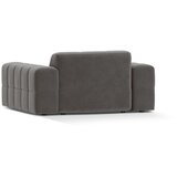Cosmopolitan Design Siva baršunasti fotelja Chicago – | shoptok.hr