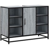 Maison Chic Kopalniška omarica za umivalnik - Umivalniška omarica siva sonoma 80x33x60cm inž. les, (21758984) Cene