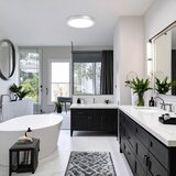 solight WD244-S - LED panel 2 u 1 24W/230V 3000/4000/6000K, prečnik 30 cm, IP54, srebrna | Eponuda.com