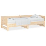  Dnevni krevet na izvlačenje masivna borovina 2x(80x200) cm | shoptok.hr