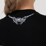 GymBeam Women‘s Tribal Ribbed T-shirt Black XS | Eponuda.com