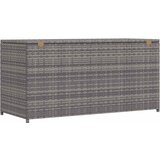 Vrtna kutija za pohranu siva 120 x 50 x 60 cm od poliratana | shoptok.hr
