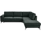 MID.YOU KOTNA SEDEŽNA GARNITURA, šenilja temno zelena | Shoptok.si