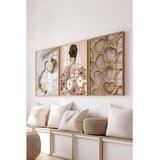 WALLXPERT Č-300731 - 5070 multicolor dekorativni set slika (3 komada) | Eponuda.com