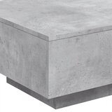  Stolić za kavu boja betona 55x55x31 cm konstruirano drvo | shoptok.hr