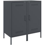  Komode 2 kom antracit 36 x 39 x 79 cm od hladno valjanog čelika | shoptok.hr