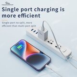  Kućni punjač KONFULON Joko JK77 2.4A sa kablom USB na iPhone Lightning beli 1m | Eponuda.com