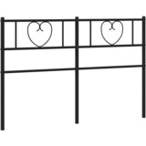  Metalno zamjensko uzglavlje crno 120 cm | shoptok.hr