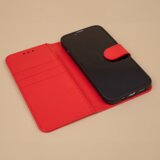 Onasi preklopna torbica Fancy Diary gladka Samsung Galaxy A56 - rdeča | Shoptok.si
