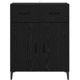  Kreveta Crni hrast 69,5 x 34 x 90 cm Konstruirano drvo | shoptok.hr