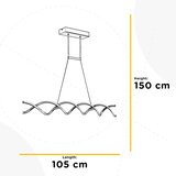 Lesnina XXXL VISEČA LED-SVETILKA 5097 DNA 1800 lm 4000 K | Shoptok.si