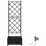  Vrtna saksija Crna 40 x 40 x 126 cm Plastika | shoptok.hr