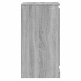  Komoda siva sonome 37,5x35,5x67,5 cm konstruirano drvo | Eponuda.ba