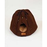 Paws &amp; Whiskers Maxi Dream - Brown Brown Cat Bed Cene