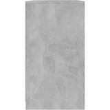  Komoda siva boja betona 70 x 40,5 x 75 cm od konstruiranog drva | Eponuda.com