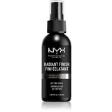 NYX Professional Makeup Makeup Setting Spray Radiant posvetlitveno fiksacijsko pršilo 50 ml Cene