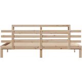  Posteljni okvir z vzglavjem 180x200 cm borovina, (21310754) | Shoptok.si