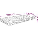  Madrac od Memorijske Pjene 200 x 90 x 17 cm mekan | Eponuda.com